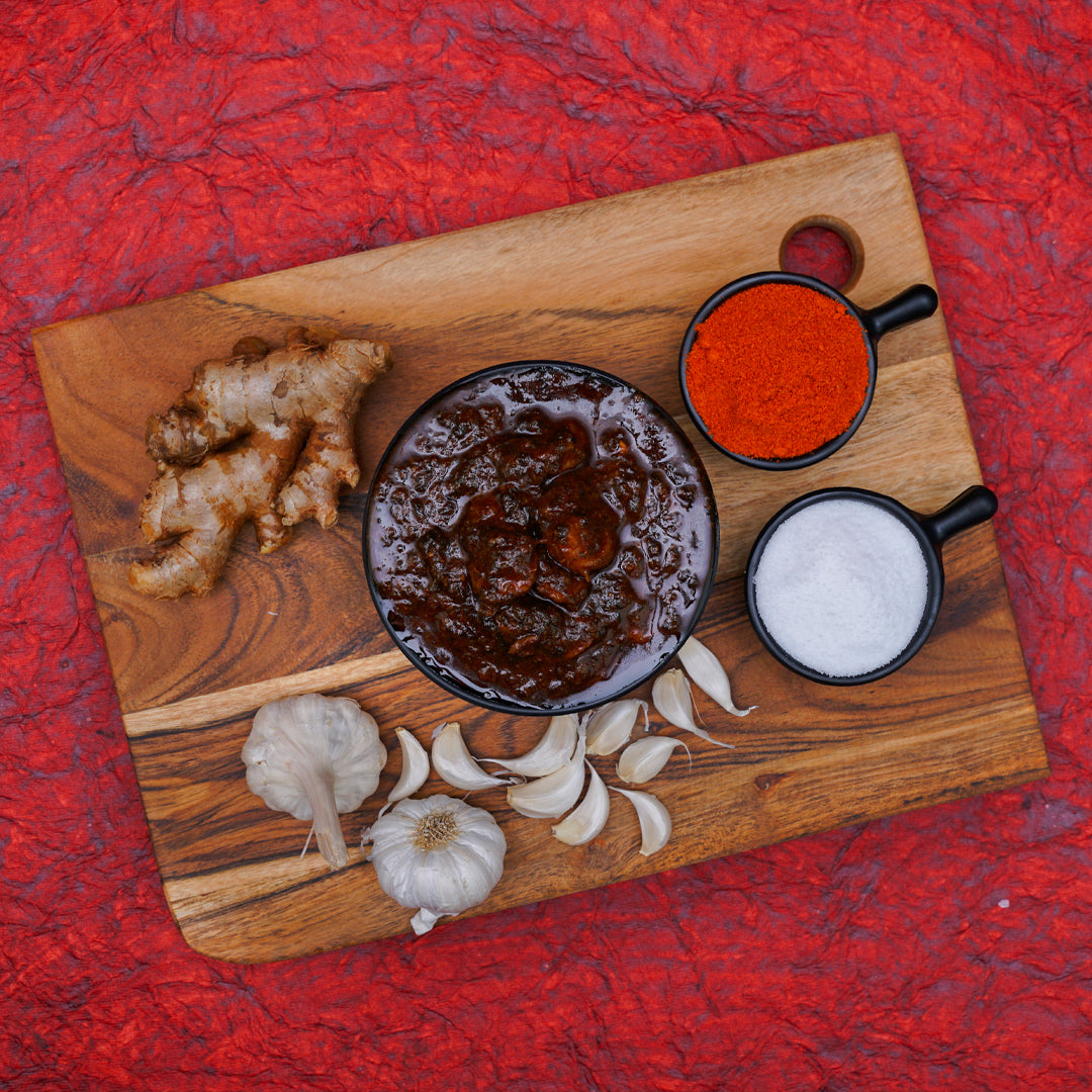 Gongura Prawns Pickle